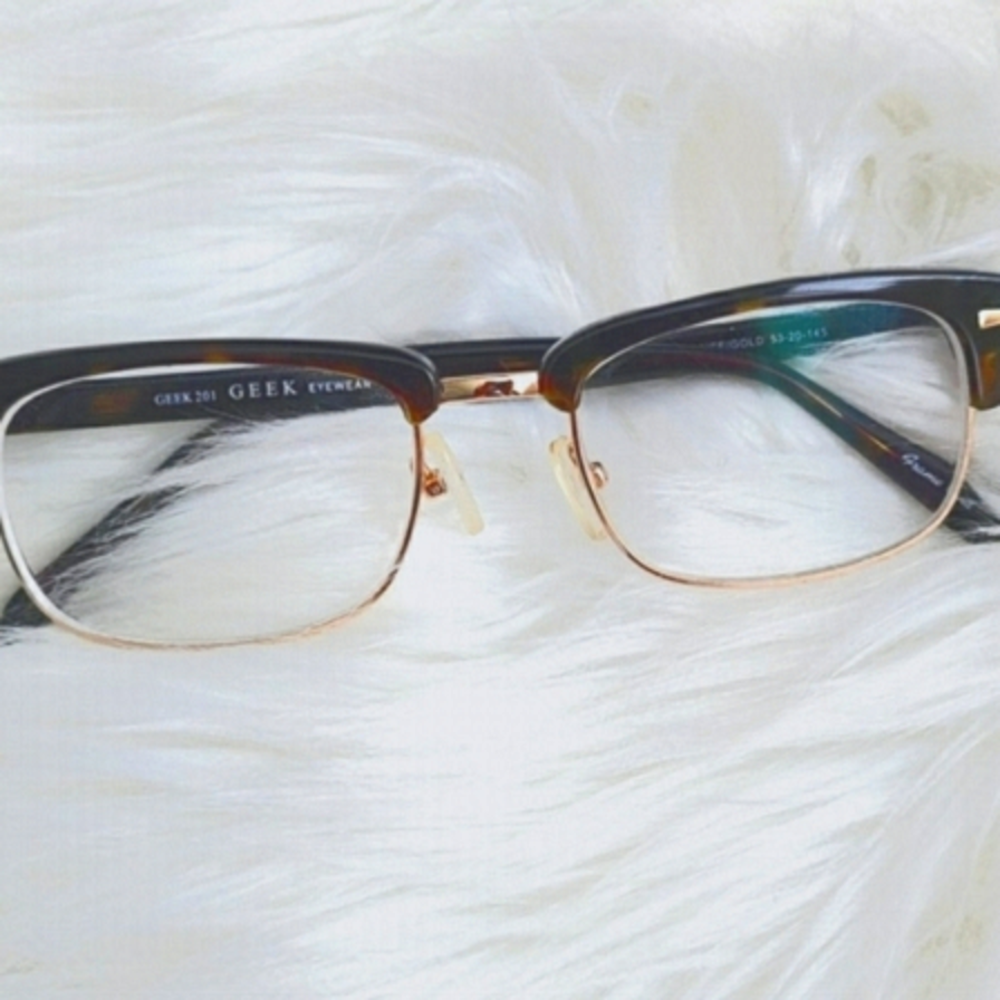 GEEK Eyewear Malcolm X Inspired Style 201 Grampa eyeglasses Frame